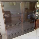 Demountable bookcase circa 1950, in 6 modular elements