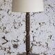 Lampadaire art déco en bois style Charles Dudouyt