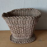Old rattan basket