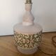 Hand-painted vintage table lamp