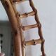 Miroir en bambou vintage