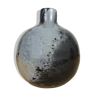Vase boule polychrome en verre soufflé