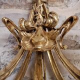 Paire d appliques laiton massif 81 x 49