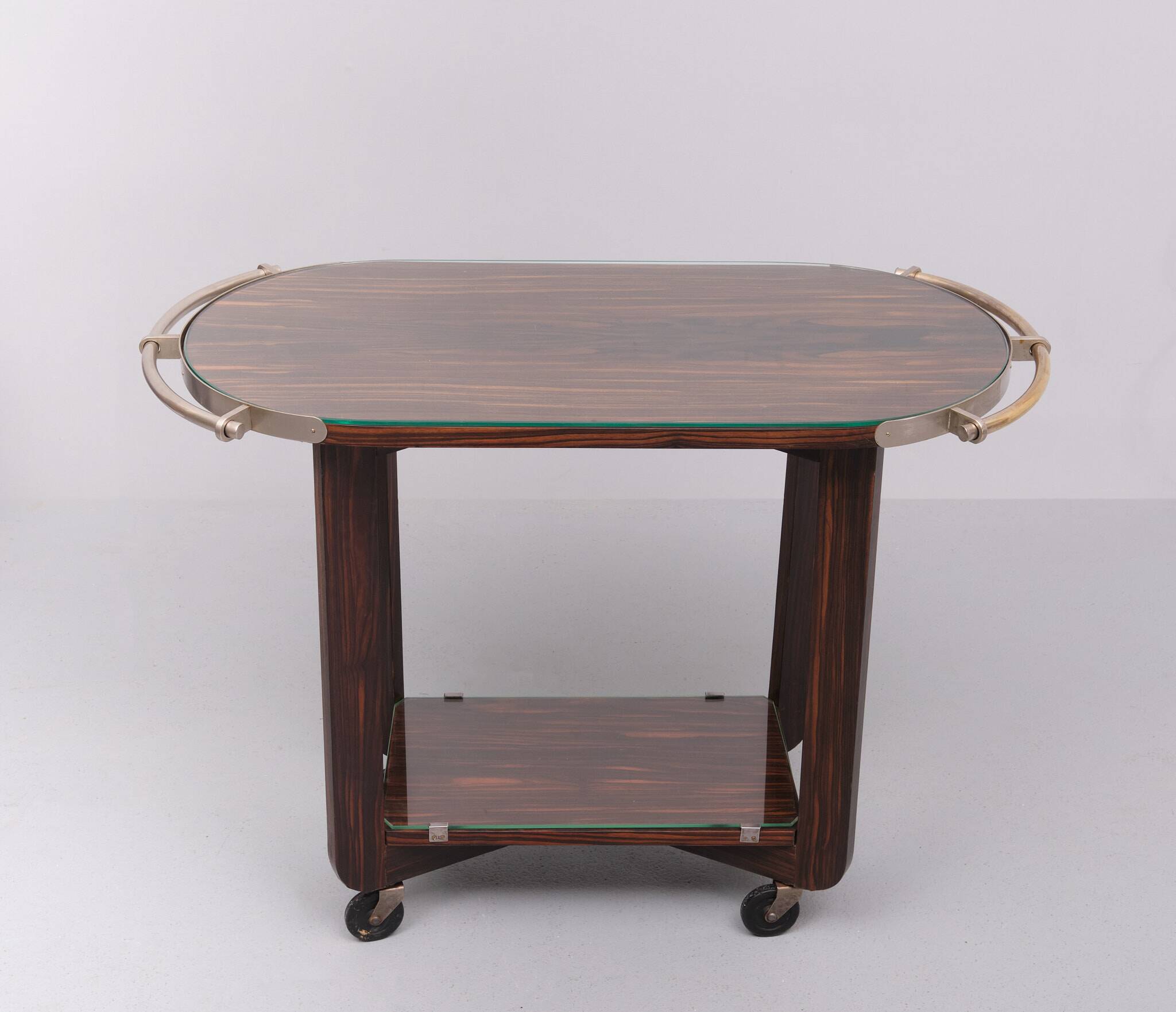Art Deco Coromandel wood Serving trolley 1930s