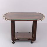 Desserte de service Art Déco en bois de Coromandel 1930