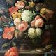 Oil on canvas still life with flower bouquet signed Jord