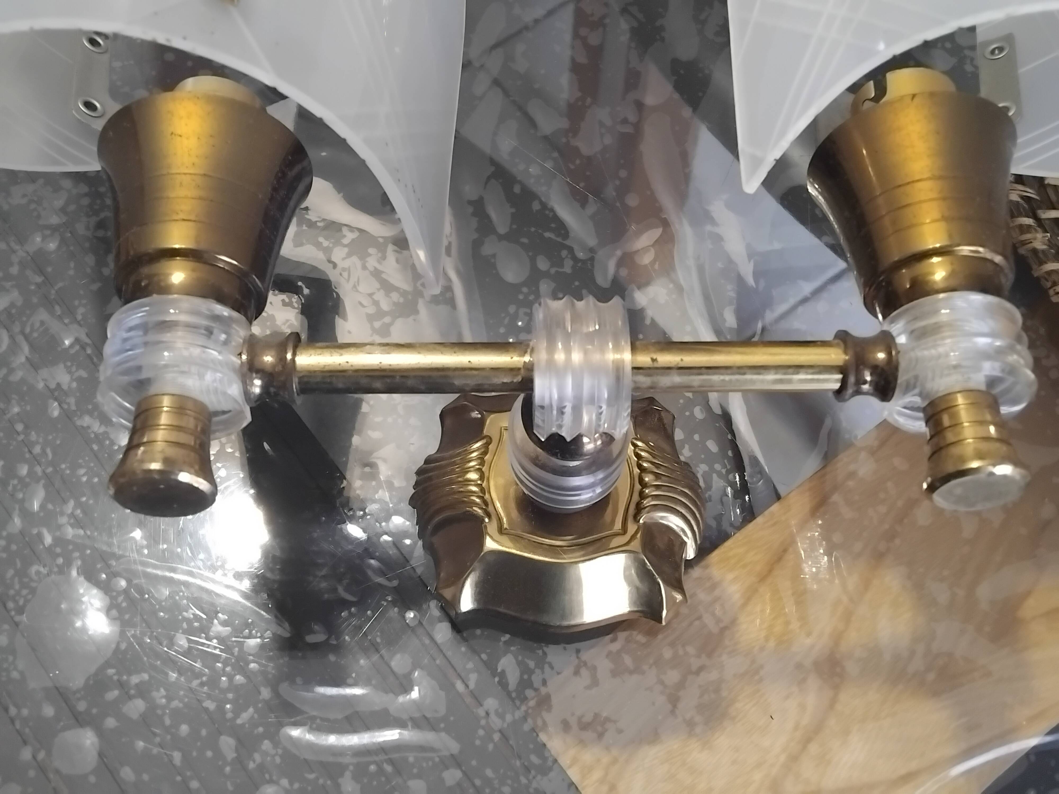 Pair of vintage wall lights