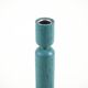 Wooden candlestick by Normann Copenhagen with geometric base, Danish design