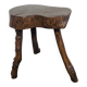 Brutalist Freeform Stool 60/70 Vintage 1