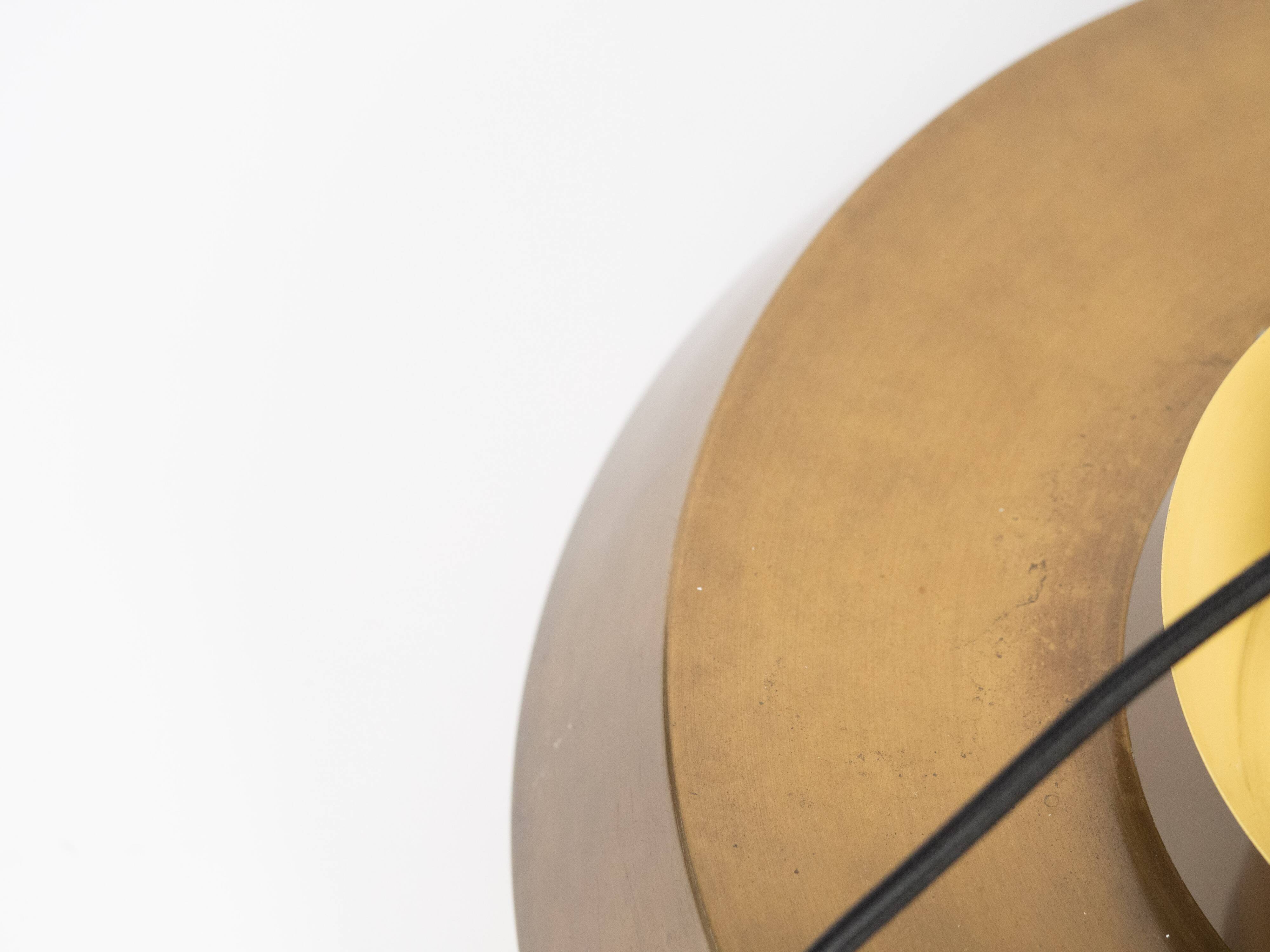 Danish vintage pendant lamp Nova by Jo Hammerborg, Fog og Morup, 1963