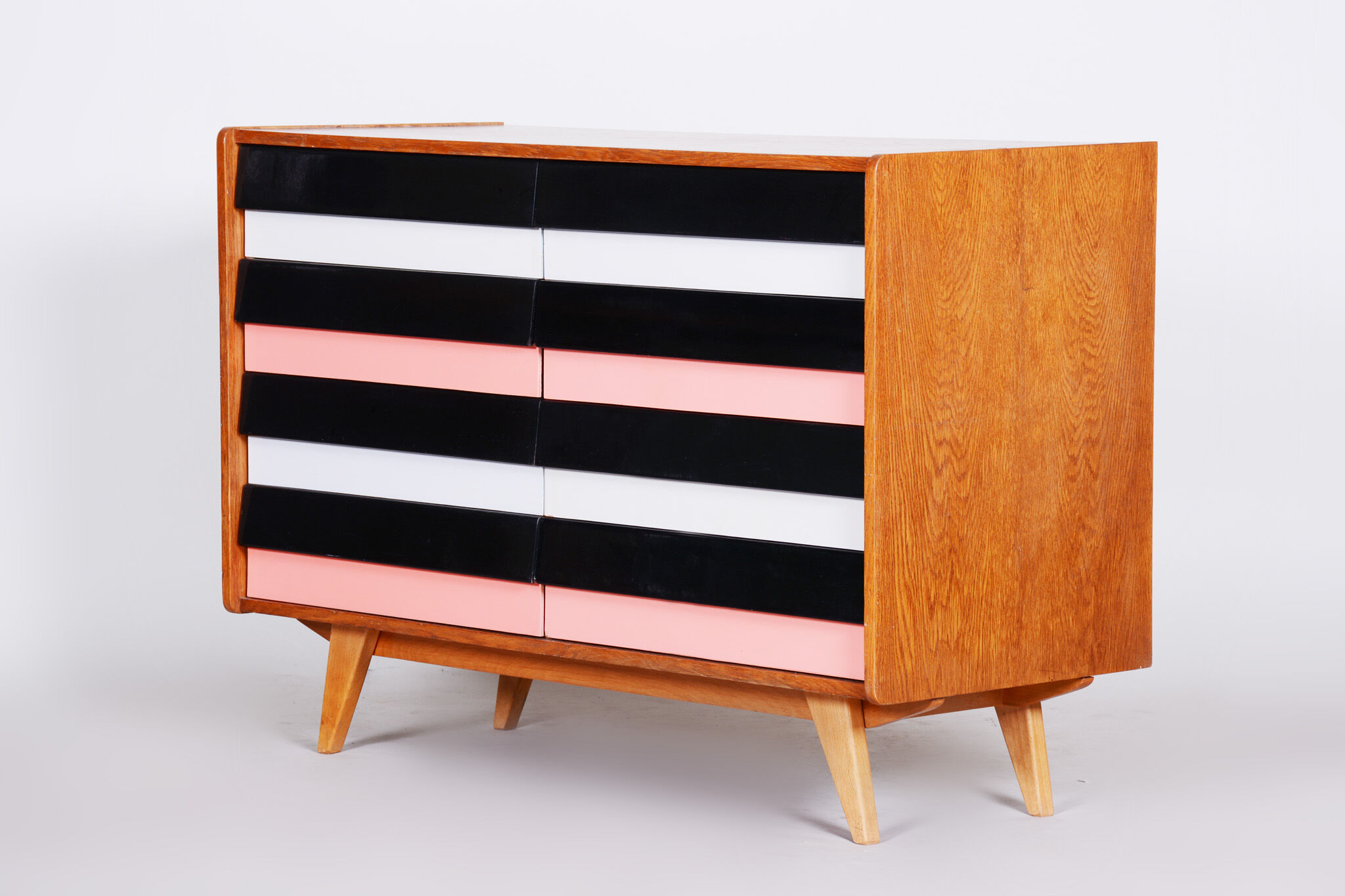 Dresser designed by Jiří Jiroutek for Interiér Praha in 1950s Czechia