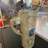 Brutalist ceramic pitcher