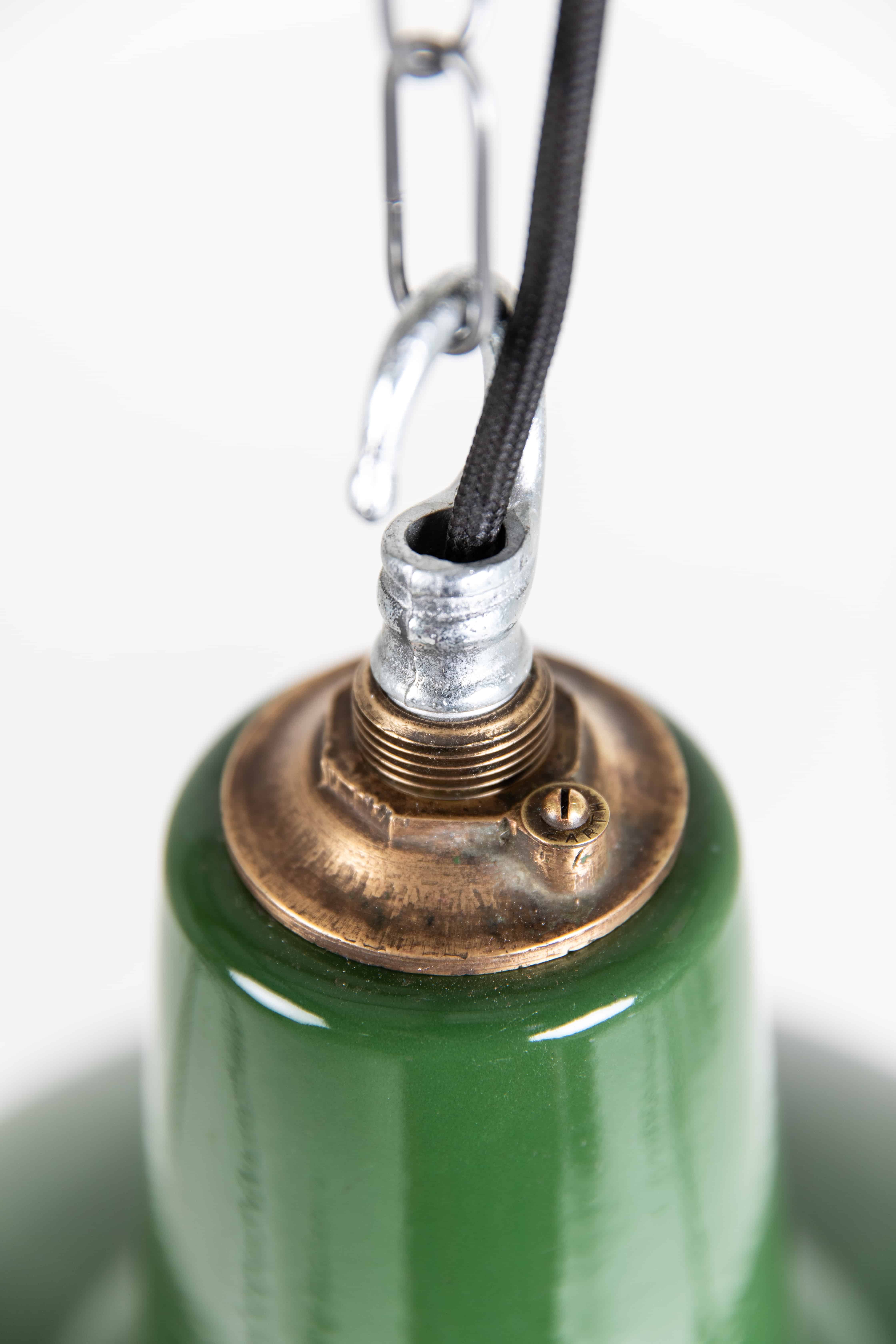 Benjamin enamel hanging lamp