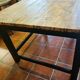Table de drapier avec 2 tiroirs