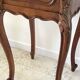 TABLE de Chevet Style Louis XV MARBRE