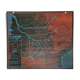 Pedagogical map MDI, 1964, reversible, "The Garonne and its tributaries", "The Loire and its tributaries"