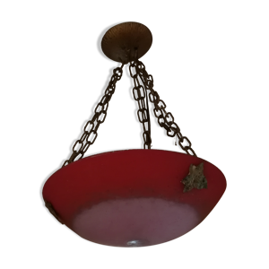 Lustre en opaline