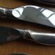 12 Christofle silver metal knives