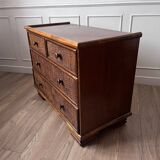 Rattan chest of drawers