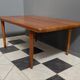 Teak rectangular coffee table by Glostrup Denmark