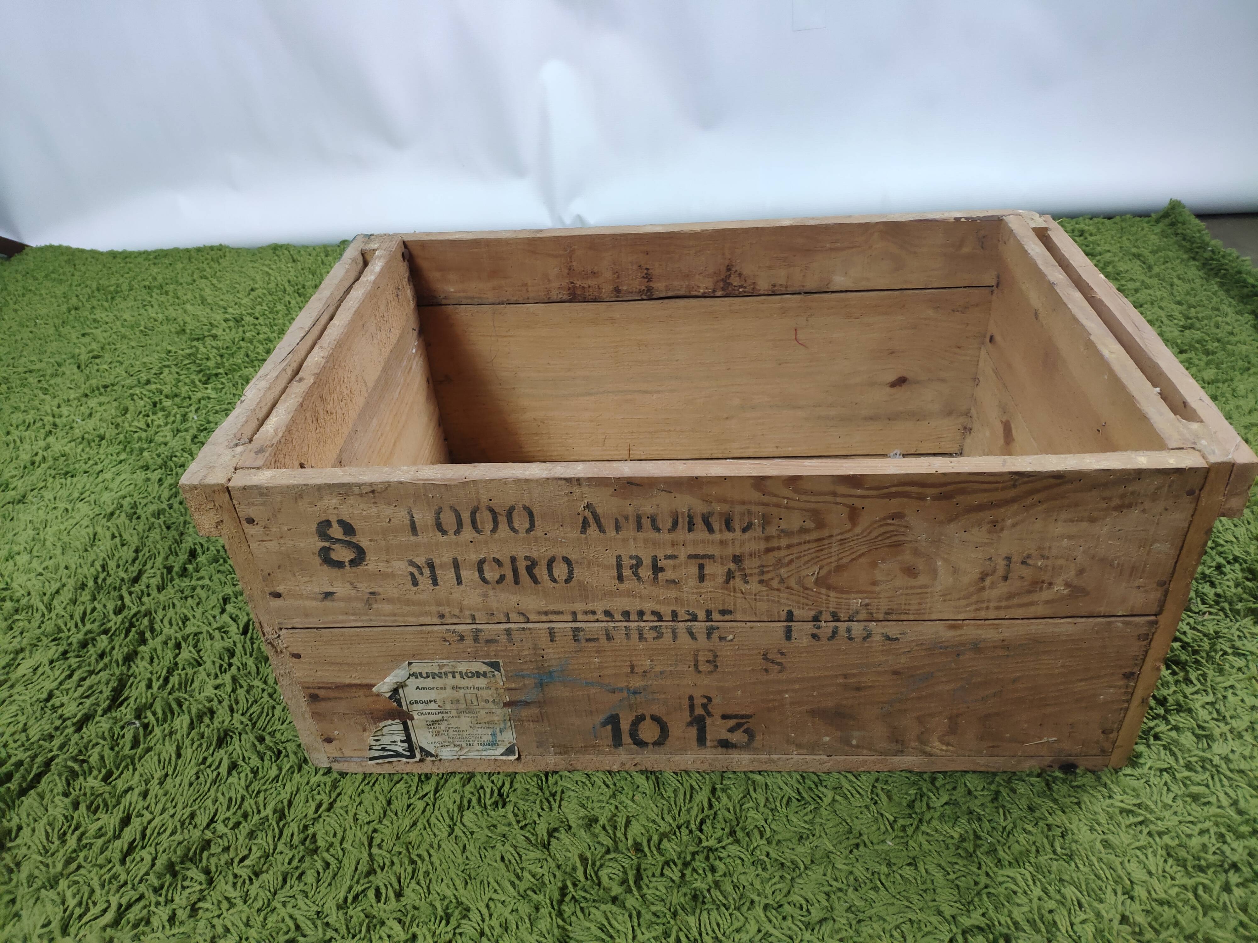 Ammunition case year 60 French army