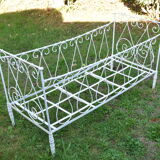 Wrought iron bed
