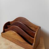 Wooden mailbox