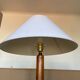 Antique wooden floor lamp