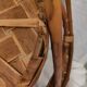 Fauteuil en lames de châtaignier tressées dit Le Corbusier