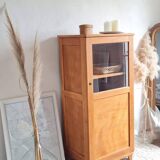 Armoire parisienne vitrée type vaisselier