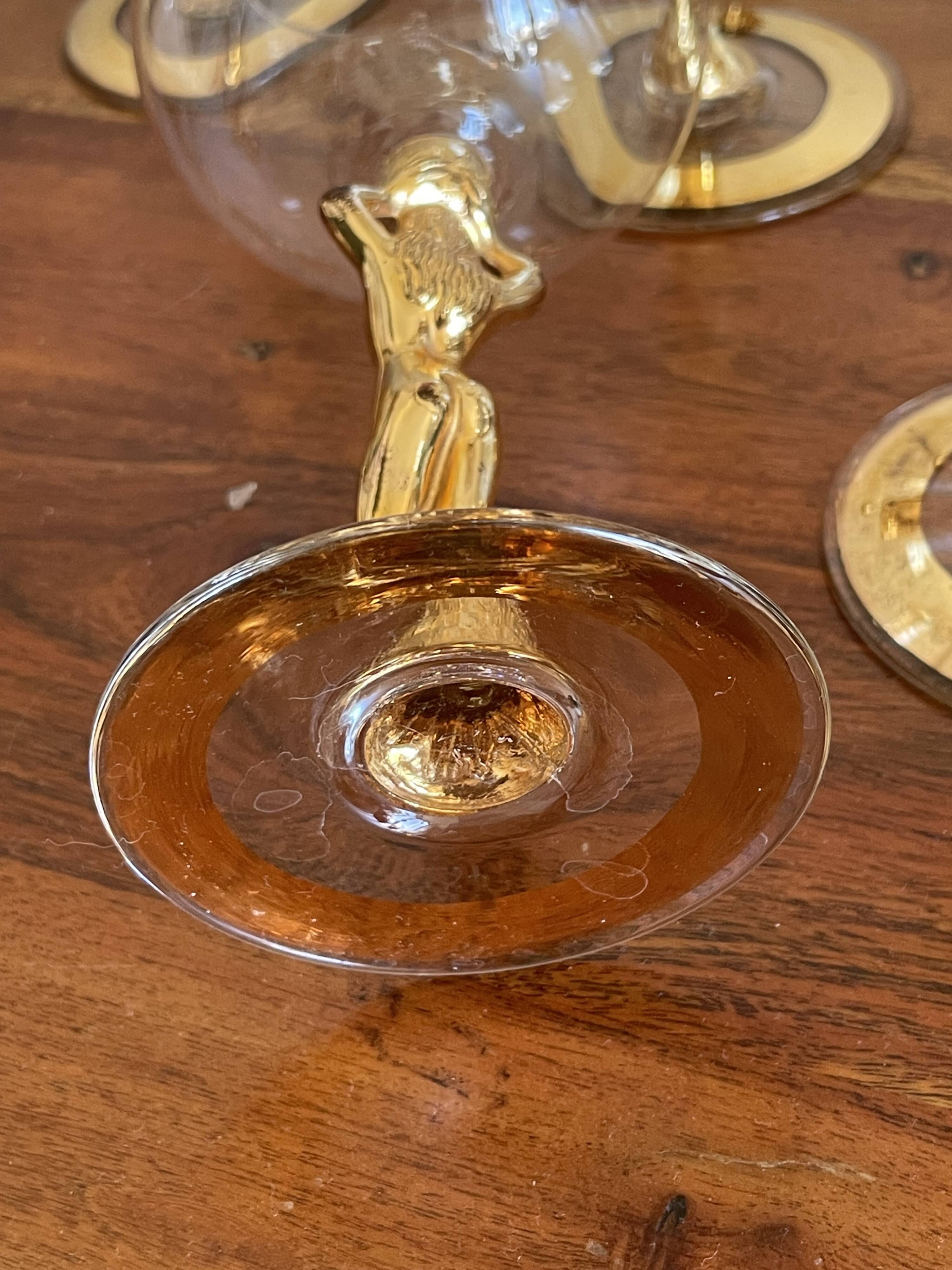 10 Bayel crystal glasses, Venus model