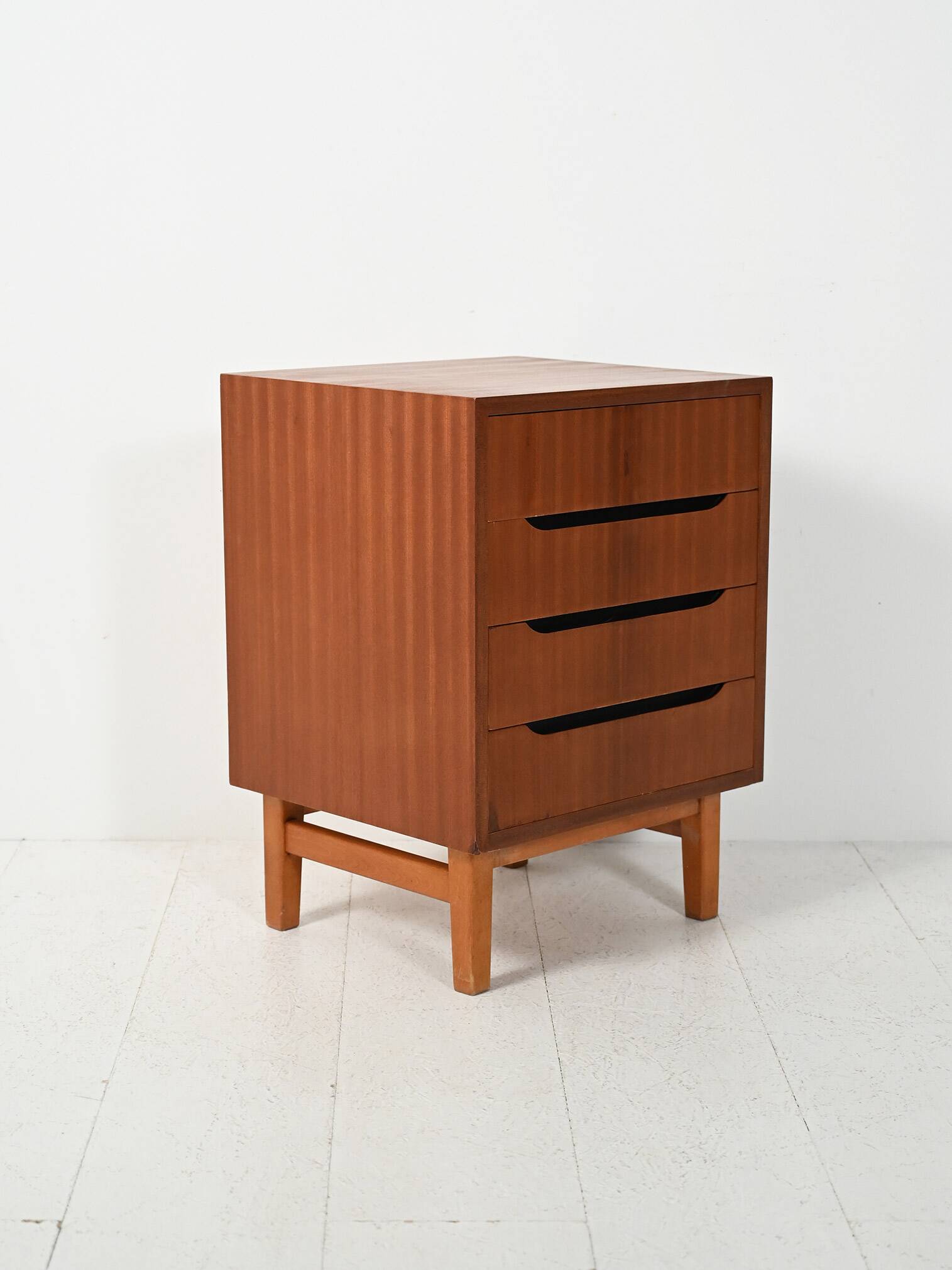 Scandinavian mahogany chest of drawers from the 1950s