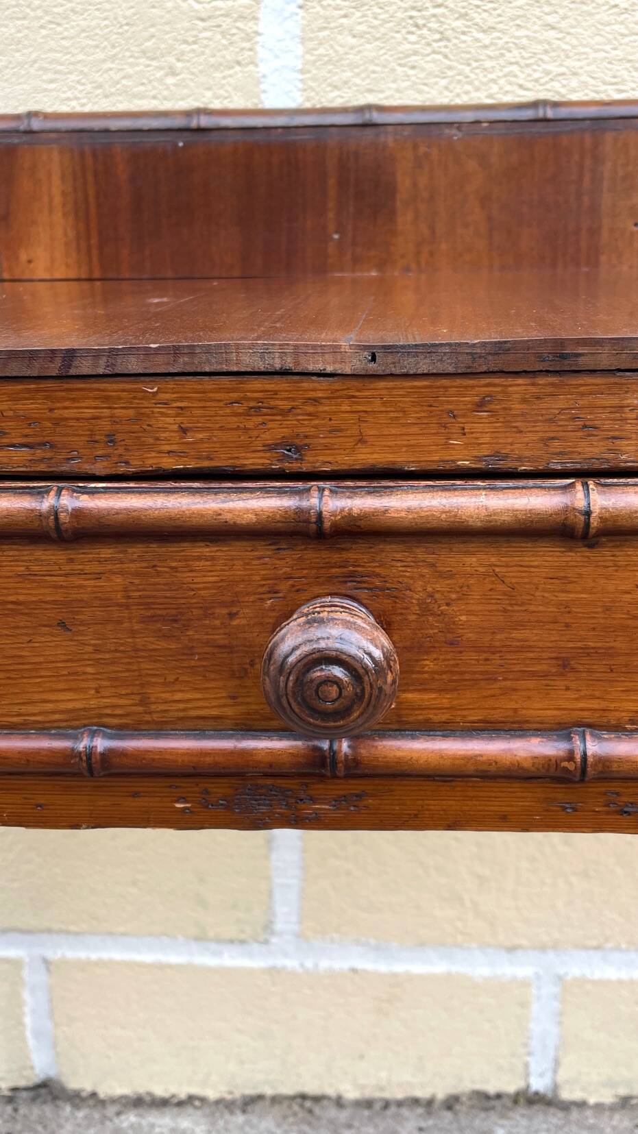 BUREAU Console 1900 dit BAMBOU