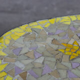 Deutscher 1950er Mosaiktisch Coffee table Vintage design MCM