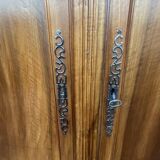 Louis XV Wardrobe in Solid Walnut, Late 19th Century