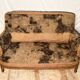 19th century Louis Philippe 3-seater sofa in walnut, ready to upholster