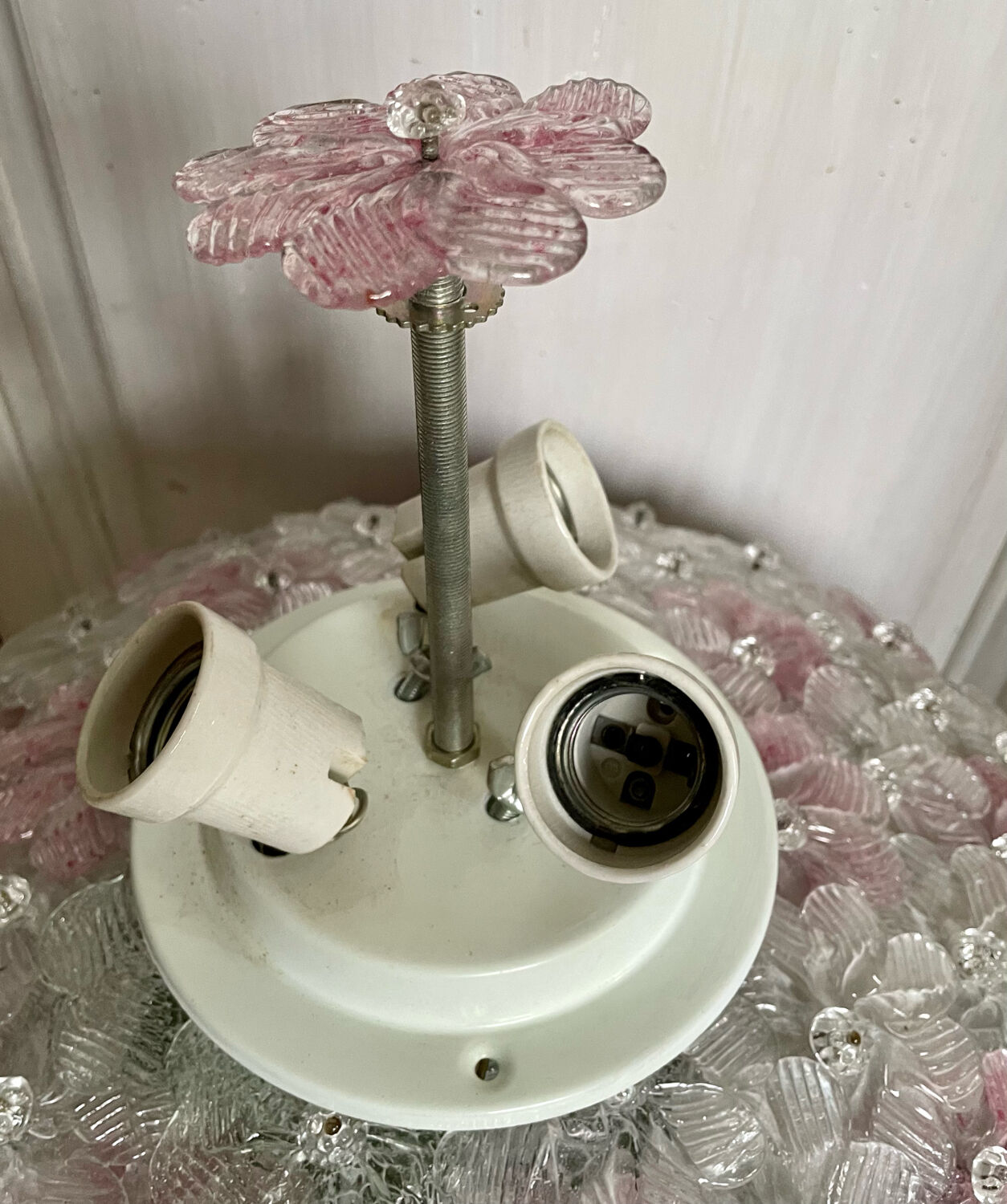 Murano glass ceiling light 53cm