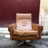 Vintage leather armchair