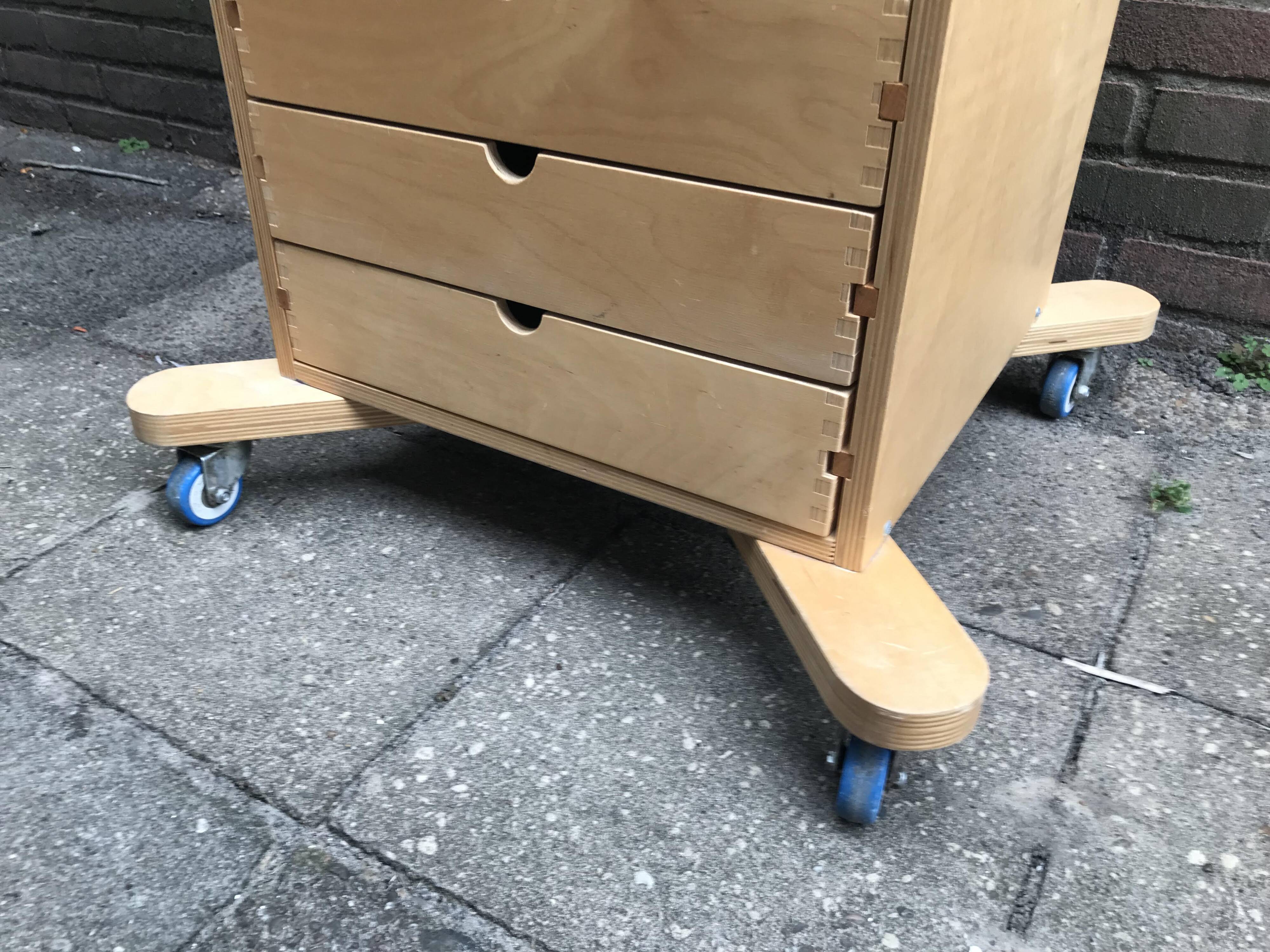 Vintage Mobile Drawer Cabinet