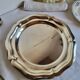 Round Serving Dish in silver-plated metal Quist Alpacca