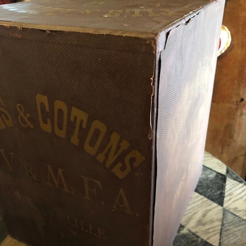 Haberdashery cabinet 8 drawers l.v. and m.f.a paris-lille