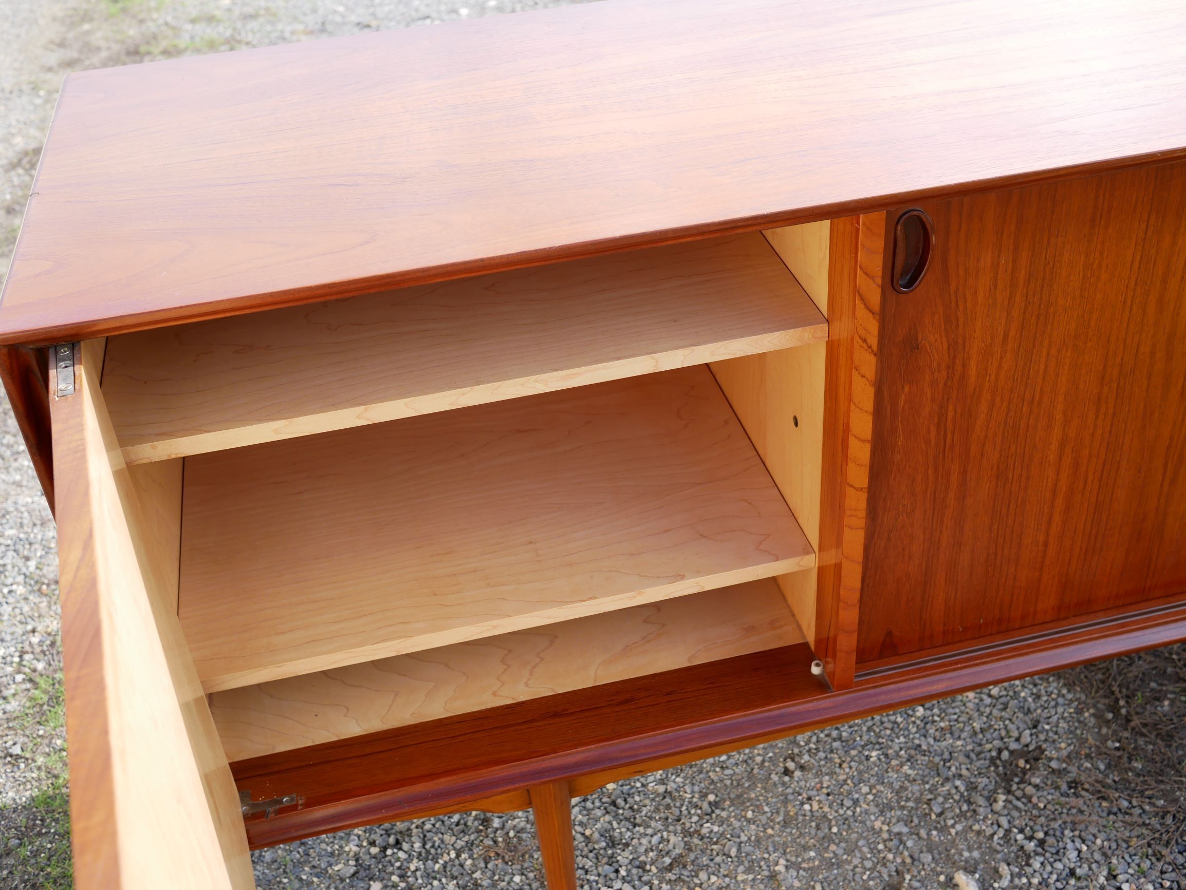 Sideboard teak by Oswald Vermaercke for V-type, 60 years