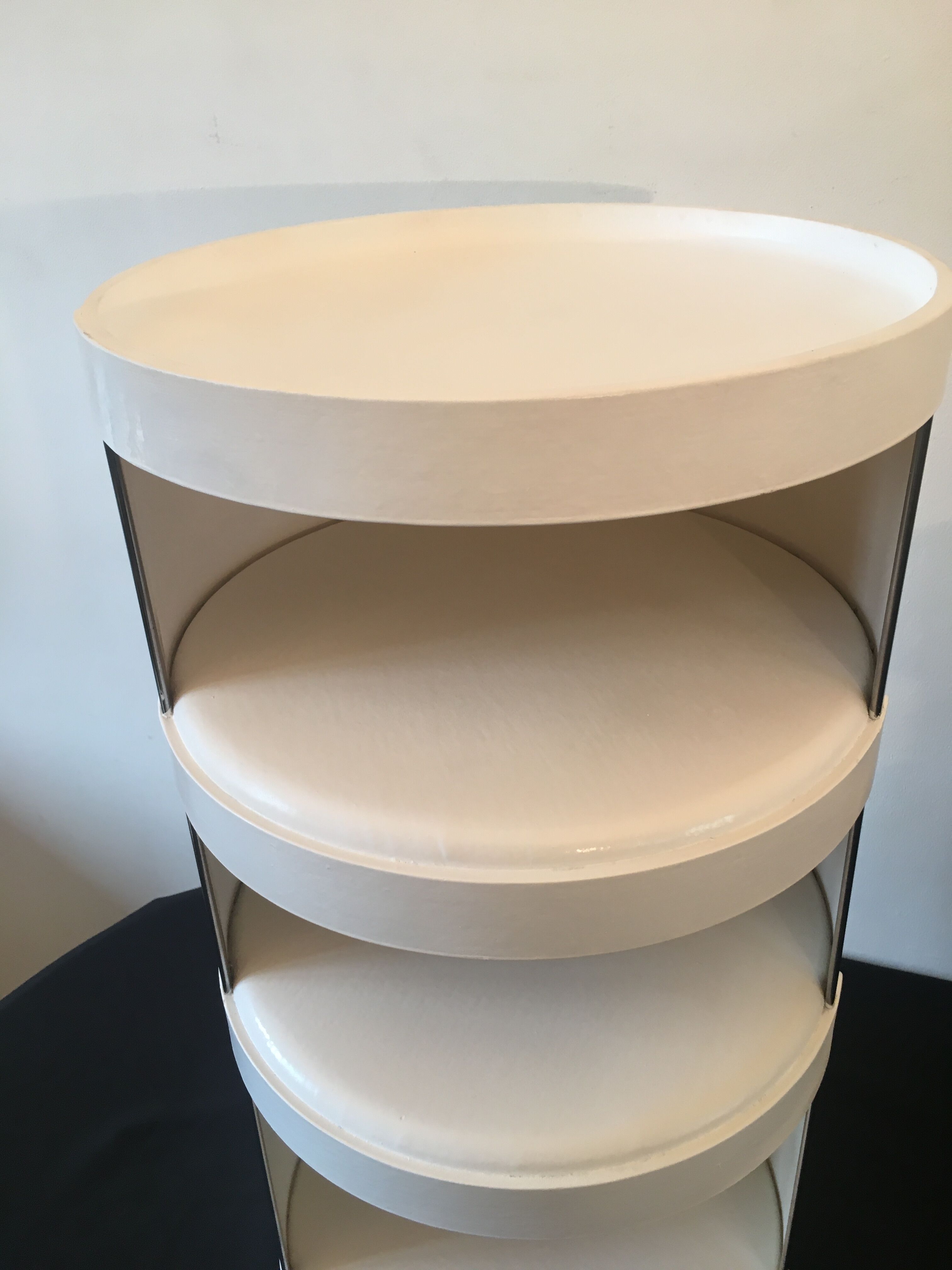 Three bedside tables "bonga" jean louis avril