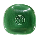 Advertising ashtray champagne moët and chandon, in villenauxe earthenware in champagne