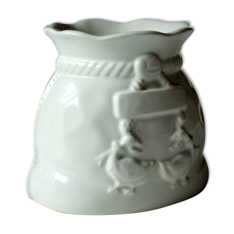 Ceramic onion pot, vintage