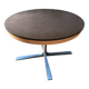 Formica round extendable table