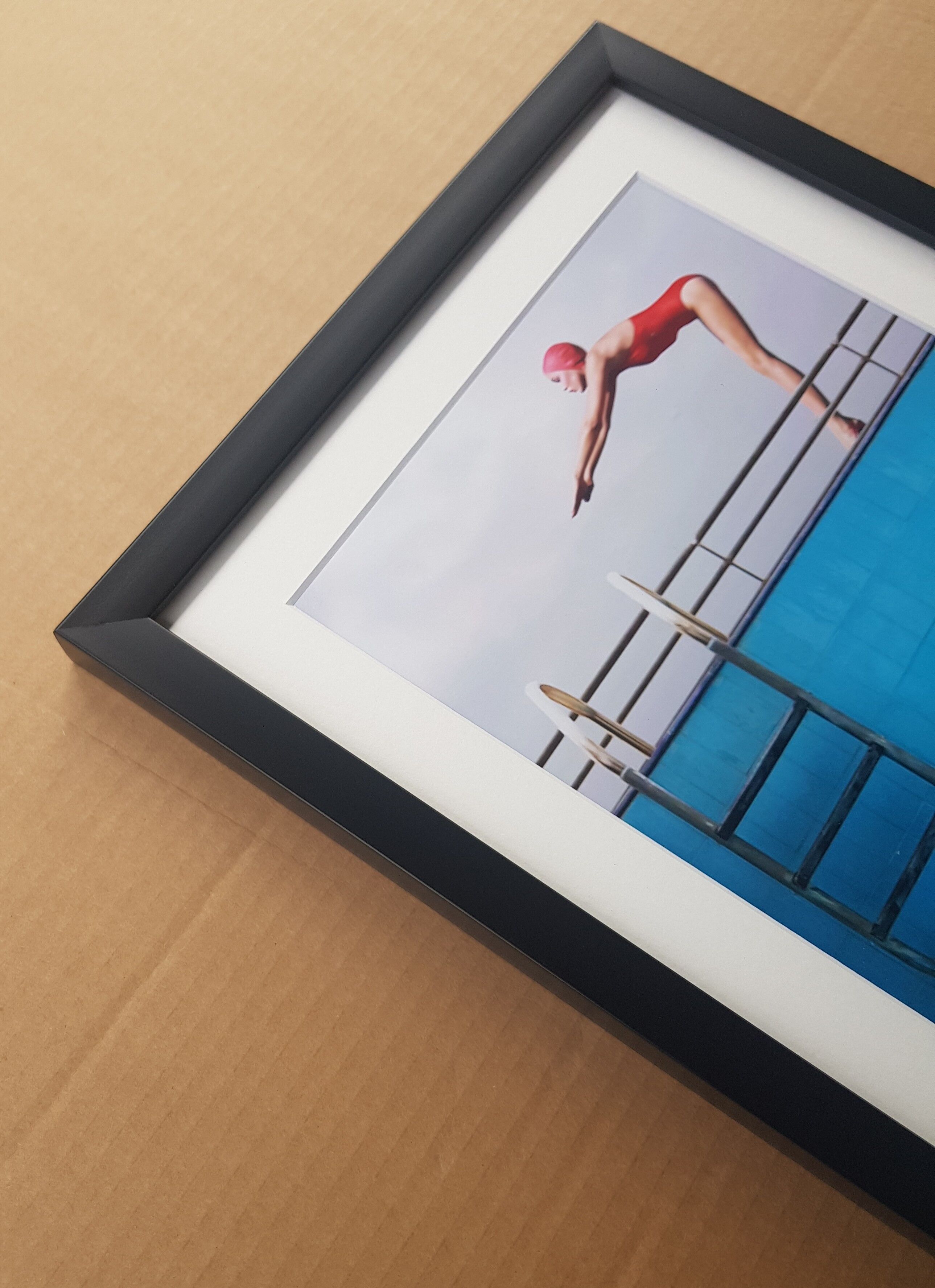 Framed screen printing