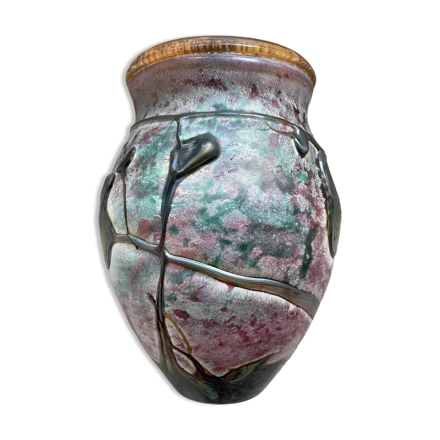 Vase by Jean-Claude Novaro from 1989