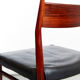 Arne Vodder dining chairs No.418 for Sibast