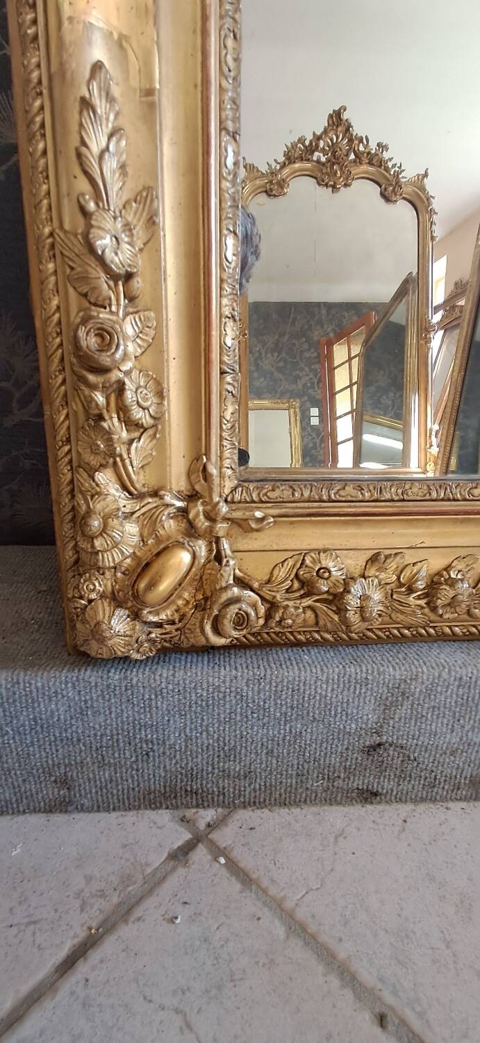 Restoration period mirror 131x103